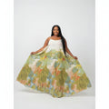 Stylish Floral Print Maxi Dress.