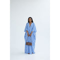 Striped Bubu Kaftan Maxi Dress