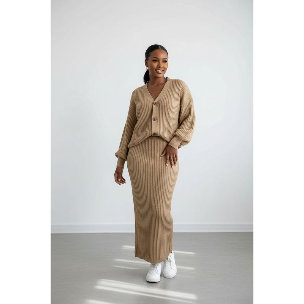 Women's Two-Piece Knitted Set