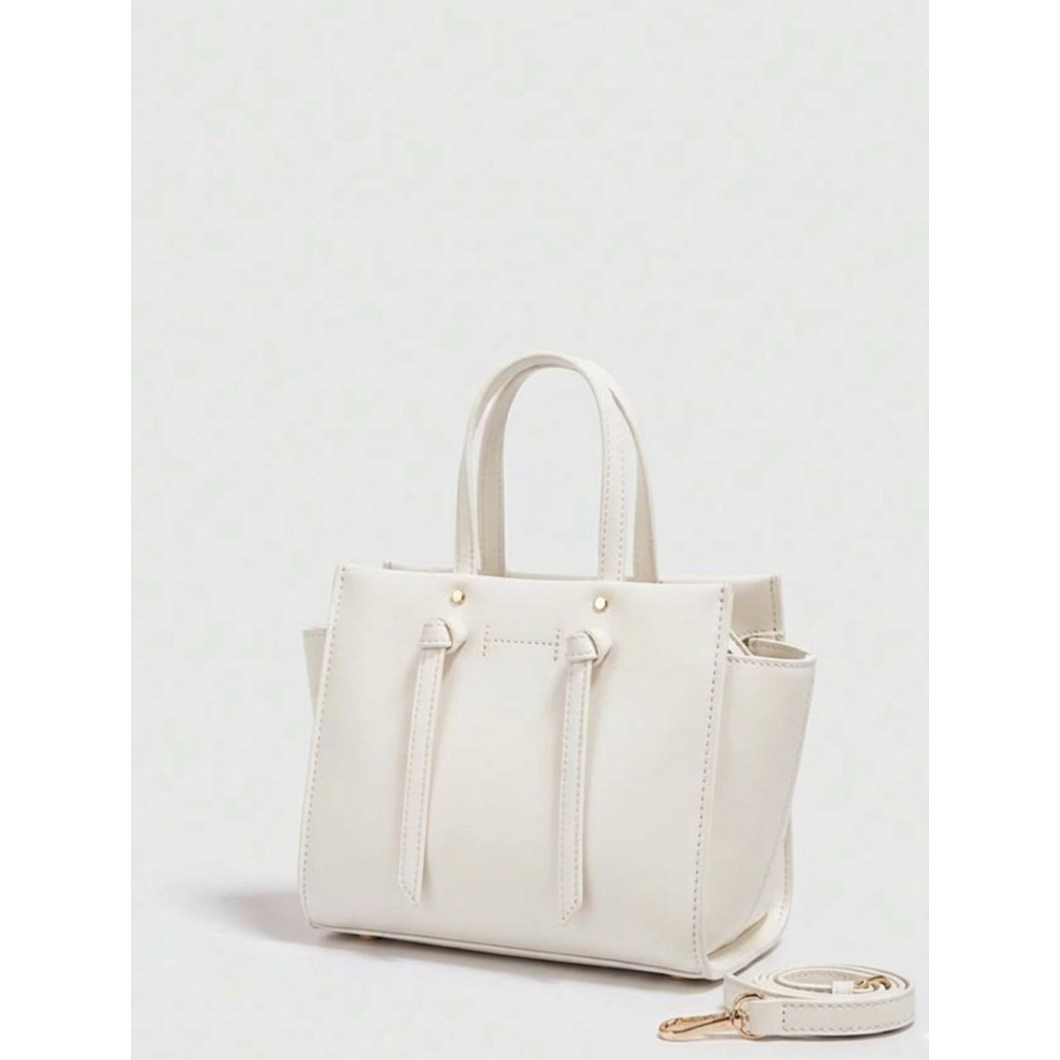 Elegant Top Handle Mini Bag with Shoulder Strap