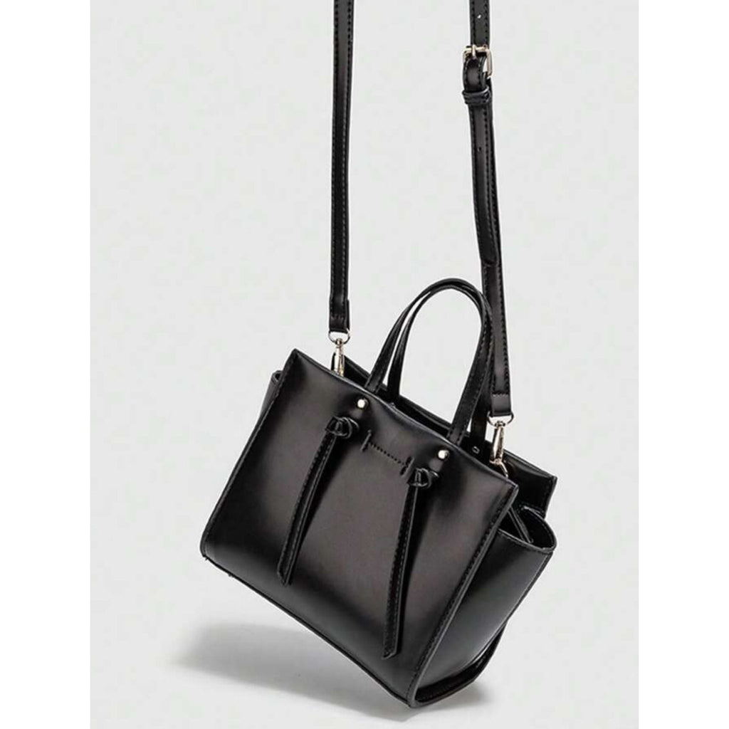 Elegant Top Handle Mini Bag with Shoulder Strap
