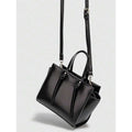 Elegant Top Handle Mini Bag with Shoulder Strap