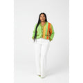 Colorblock Knitted Cardigan Sweater