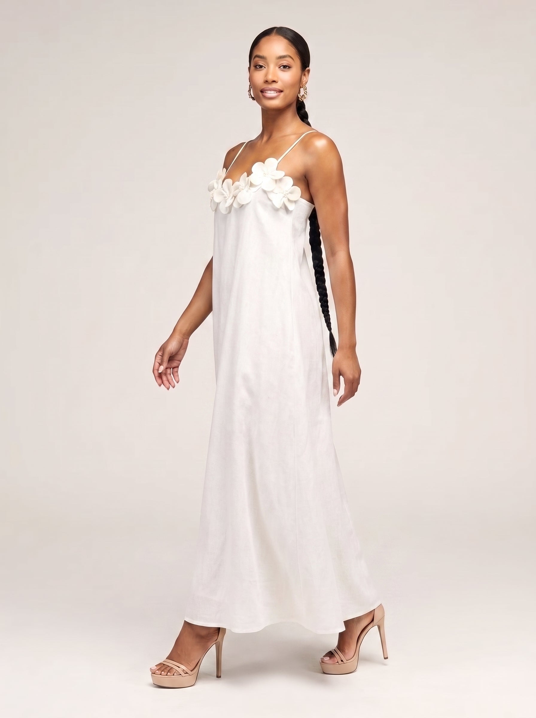 Camellia Floral Maxi Dress