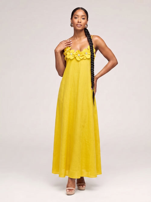 Camellia Floral Maxi Dress