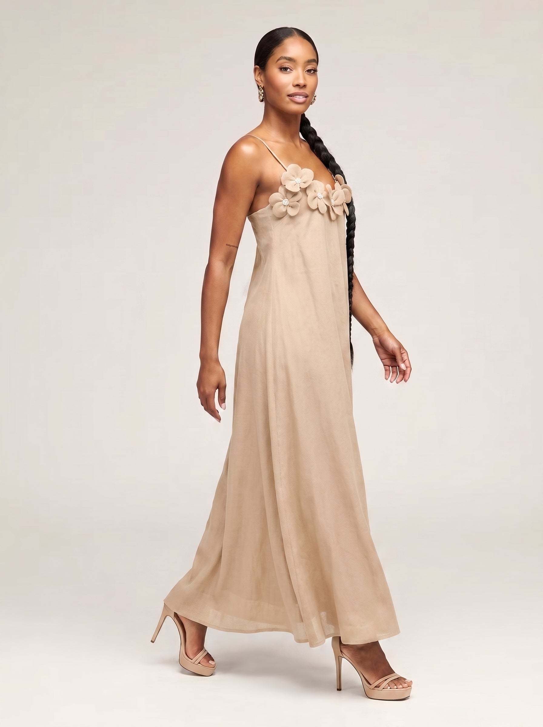 Camellia Floral Maxi Dress
