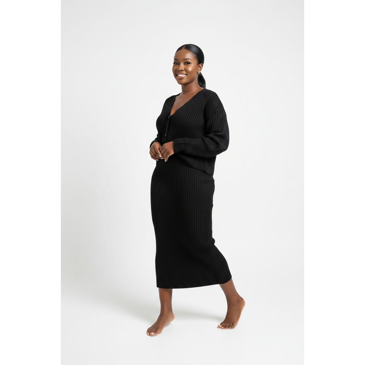 Women's Two-Piece Knitted Set