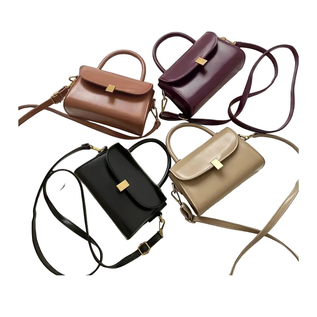 Top Handle Retro 2-way Shoulder Bag