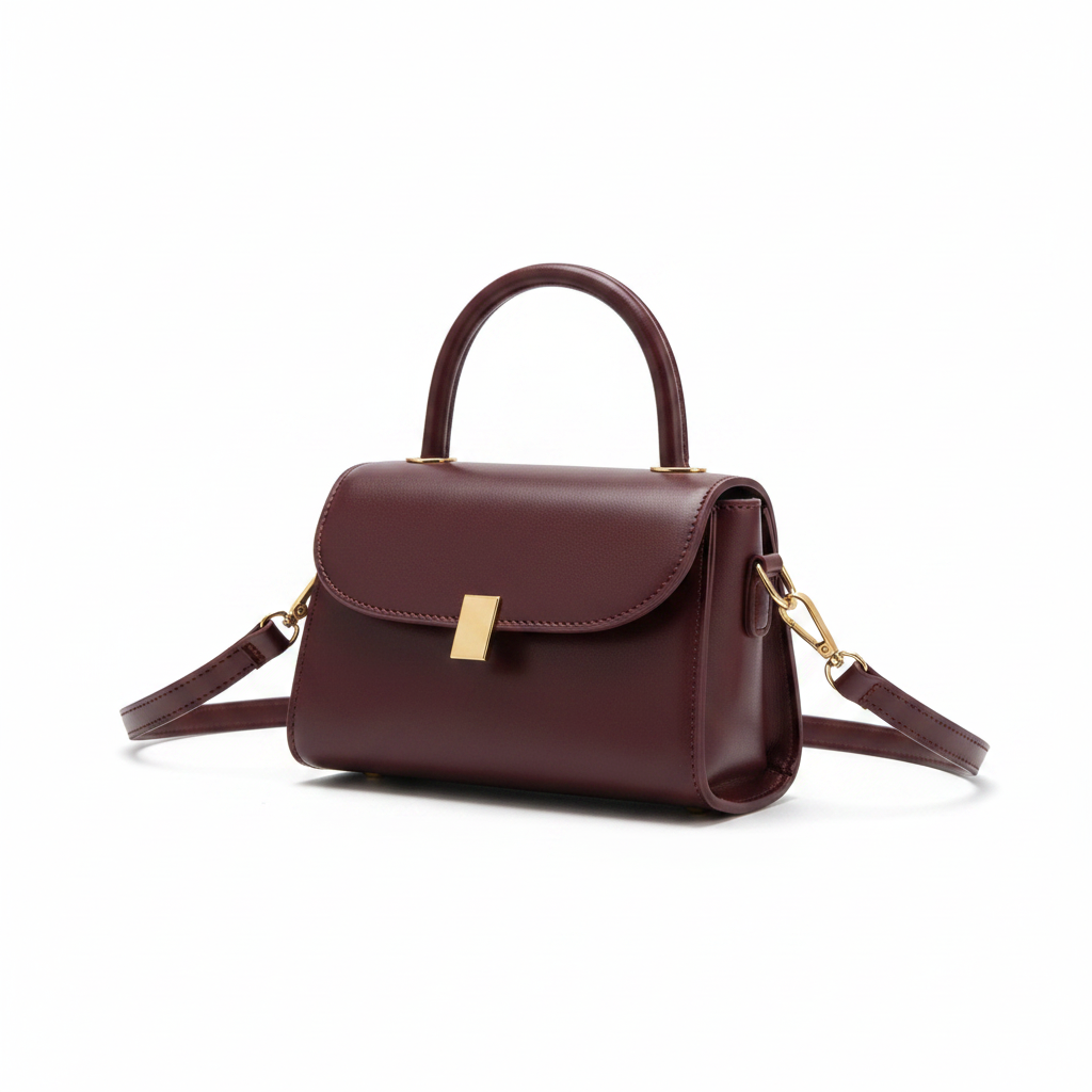 Top Handle Retro 2-way Shoulder Bag