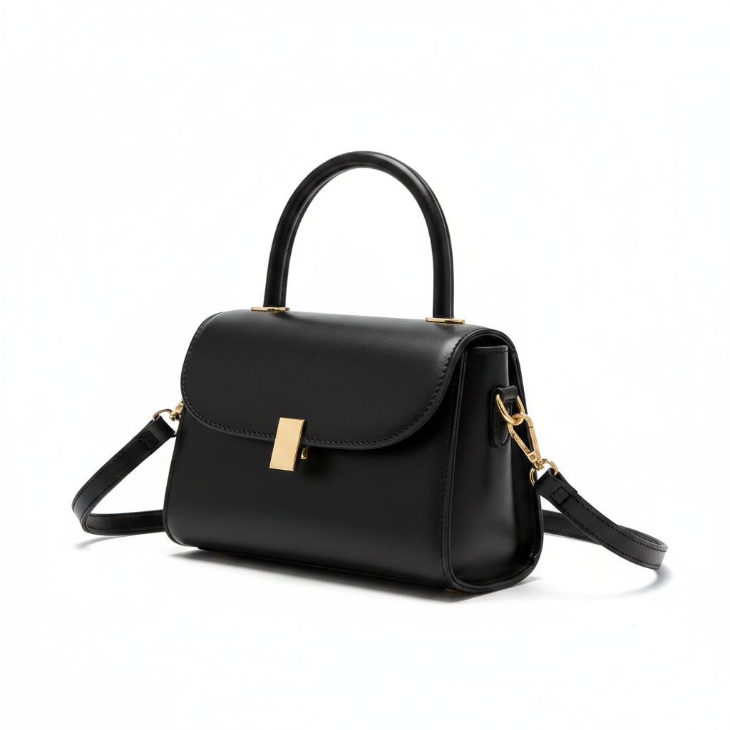 Top Handle Retro 2-way Shoulder Bag
