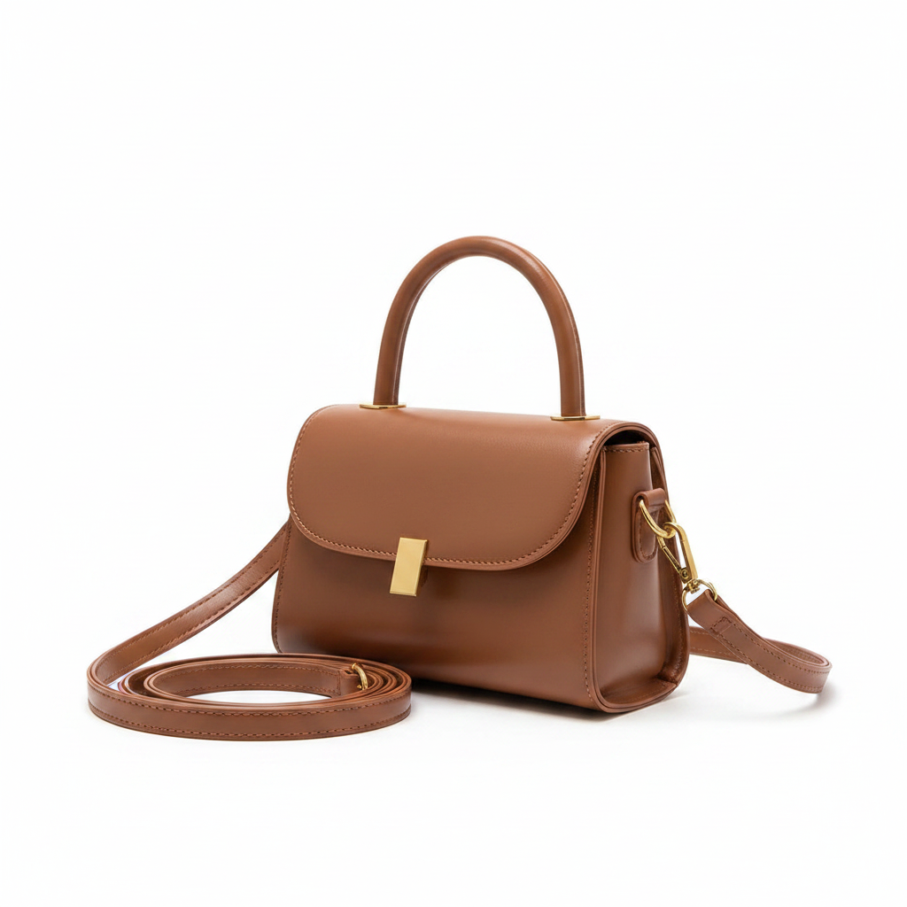 Top Handle Retro 2-way Shoulder Bag