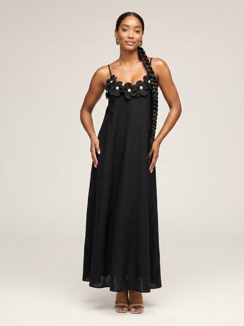 Camellia Floral Maxi Dress