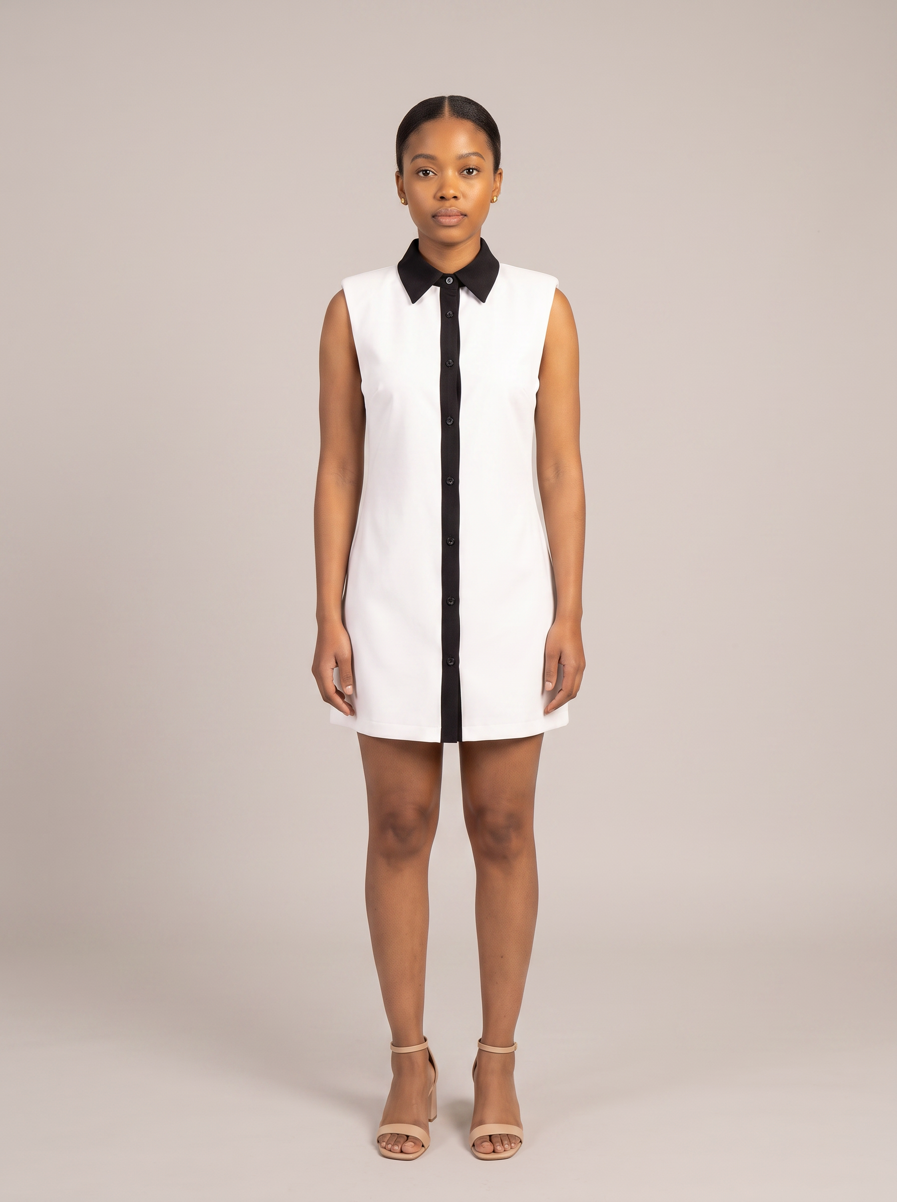 Monroe Contrast Mini Dress